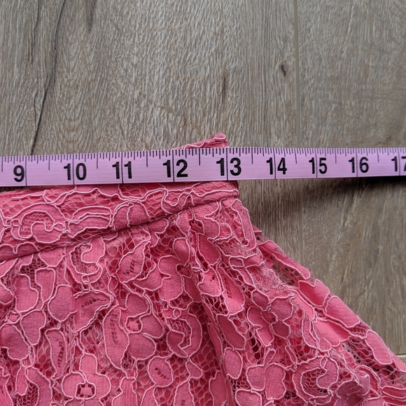 NBD Make Me Blush Mini Lace Skirt - Picture 7 of 7